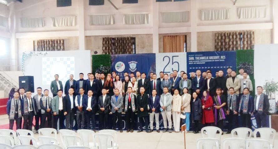 Silver Jubilee Celebration of Alumni Association St Joseph College, Autonomous, Jakhama was held on November 18. (Morung Photo)